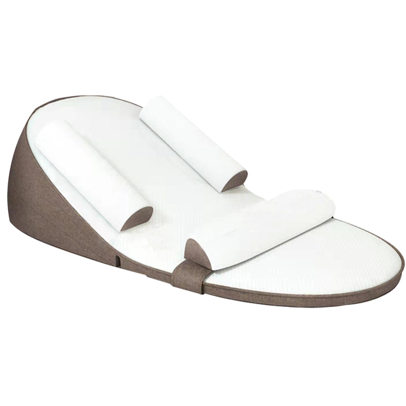 Organic Cotton Baby Lounger | Anti-Roll Sides, Gentle Incline & Portable for Supervised Playtime and Bonding