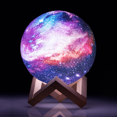 Color Changing Lights Moon Lamp - Ideal Space Themed Night Light for Kids