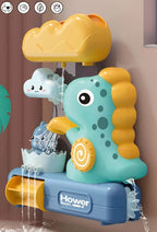 Cartoon Dinosaur Bath Toys | Spinning Water Fun for Kids Aged 18 Months and Older, Perfect for Bath Time and Gift Giving