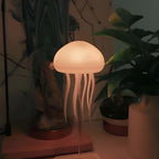 LED Jellyfish Lamp | Colour-Changing RGB Night Light with Voice Activation, for Home Ambience and Kids’ Room Decor