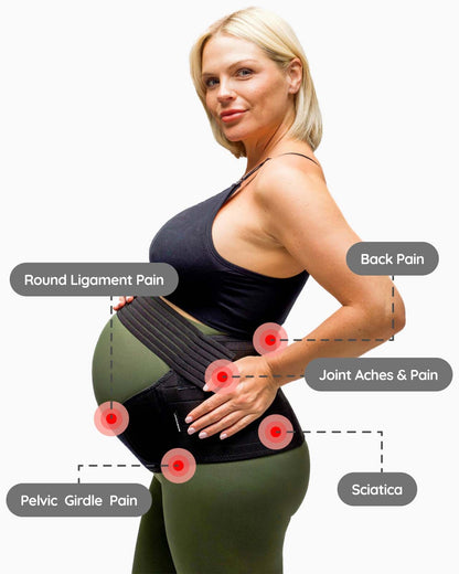 Pregnancy Support Belt – Belly & Back Support for Mums-to-Be & Postpartum Recovery