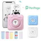 Portable Bluetooth Thermal Printer - Wireless Mobile Photo Printer for iPhone & Android, Compact Printing for Travel & Home Use