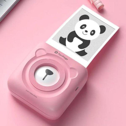 Portable Bluetooth Thermal Printer - Wireless Mobile Photo Printer for iPhone & Android, Compact Printing for Travel & Home Use