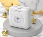 Portable Bluetooth Thermal Printer - Wireless Mobile Photo Printer for iPhone & Android, Compact Printing for Travel & Home Use