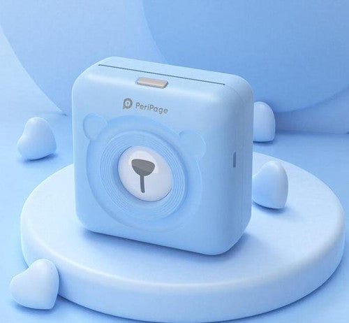 Portable Bluetooth Thermal Printer - Wireless Mobile Photo Printer for iPhone & Android, Compact Printing for Travel & Home Use