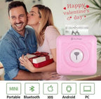 Portable Bluetooth Thermal Printer - Wireless Mobile Photo Printer for iPhone & Android, Compact Printing for Travel & Home Use