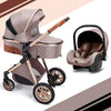 Image of 3-in-1 Baby Stroller & Car Seat Set – Travel System for Newborns with Push Chair & Infant Car Seat