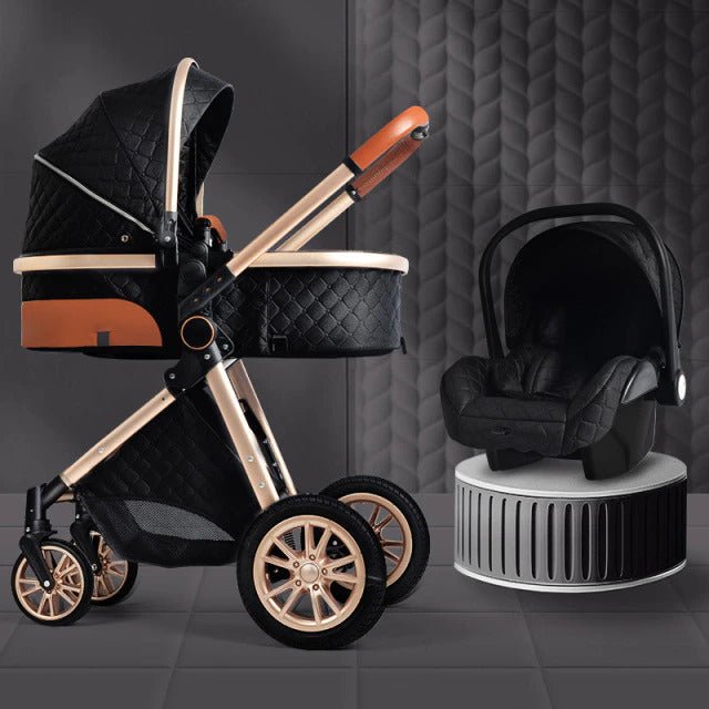 3-in-1 Baby Stroller & Car Seat Set – Travel System for Newborns with Push Chair & Infant Car Seat