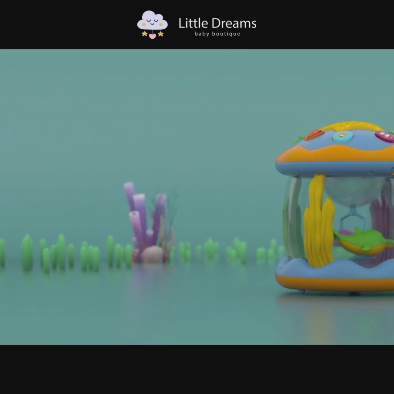 Musical Projector Rotating Light Baby Toys for 6-12 Months | Rotating Light-Up, Tummy Time & Learning Toy for Infants and Toddlers 1-3 Years Old