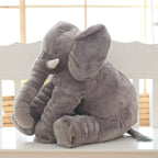 Soft Elephant Cuddle Pillow | Soft, Lightweight & Ideal for Babies and Kids' Naptime and Playtime