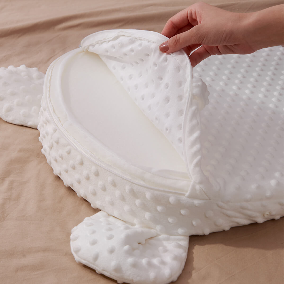 Newborn Baby Comfort Pillow 2 - Anti-Roll, Reflux-Resistant Sleep Support for Infants