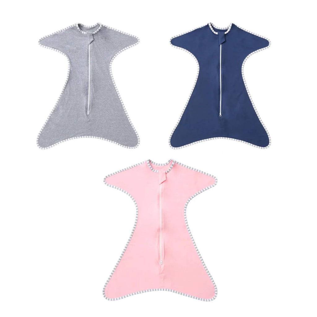 Newborn Swaddle Bag Blankets Wrap for Baby and Infants Sleeping Bag with Zipper