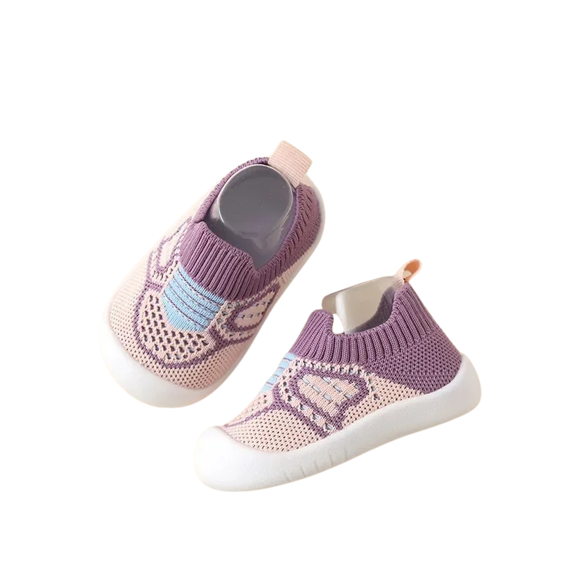 Breathable Cotton Mesh Kids Sneakers | Non-Slip, Anti-Collision & Comfortable for Active Playtime Adventures