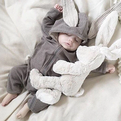 Newborn Bunny Onesie - Cute Hooded Rabbit Lamb Costume for Babies