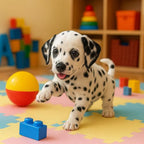 Robot Dalmatian Puppy – Realistic Interactive Robot Dog Toy | Walking, Barking, Touch-Response & AI Tricks for Kids & Adults
