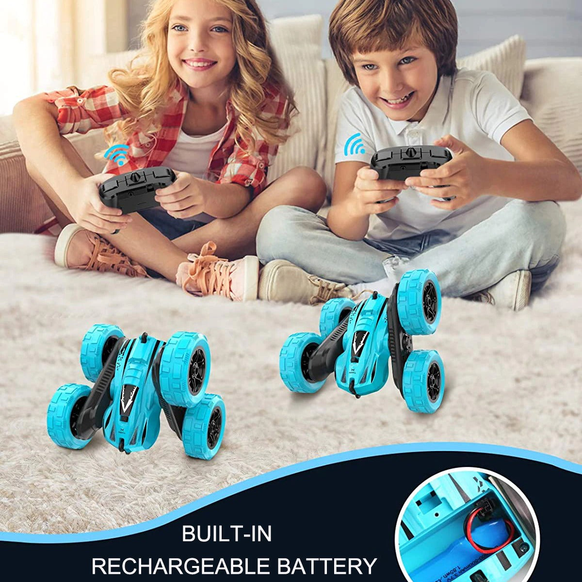 Remote Control Robot Car for Kids - Crazy and Durable All Terrain Car for Childrens