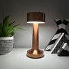 Image of Minimalist Cordless Battery Powered Table Lamp