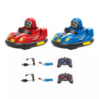 RC Bumper Car Set for Kids | Ejecting Drivers, Dual-Speed Racing & Light-Up Effects for Interactive Fun