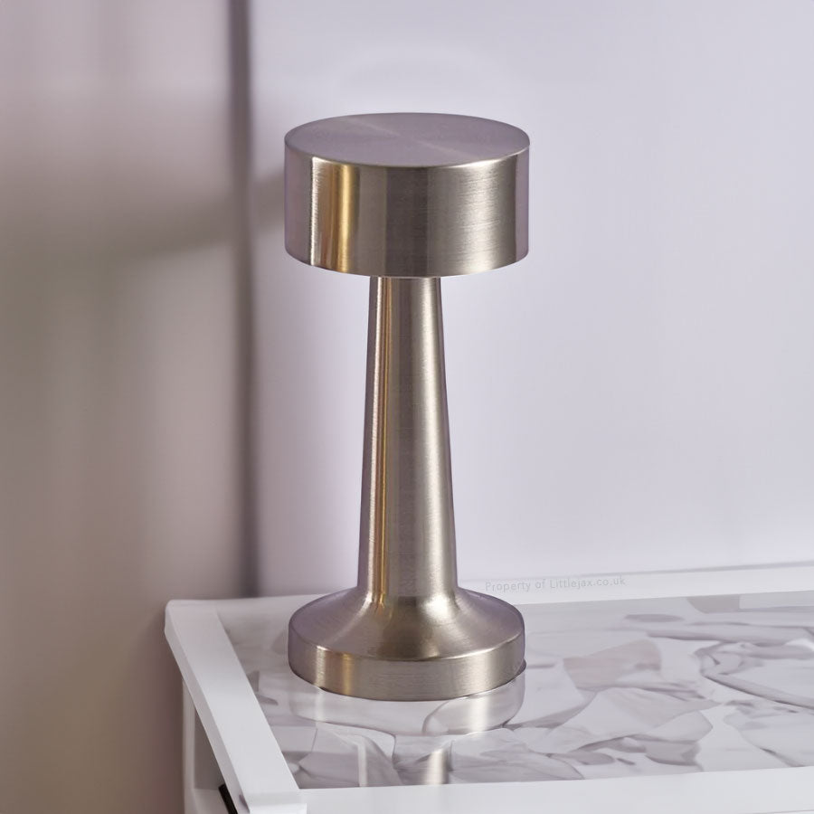 Minimalist Cordless Battery Powered Table Lamp