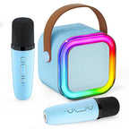 Mini Karaoke Set with Wireless Microphones | Powerful Sound & Fun for Kids' Parties and Family Gatherings