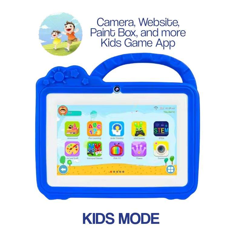 Kid's Learning Tablet | Shockproof, Kid-Safe with LCD Drawing Pad & AR Cards for Ages 3-8+ | Interactive Infant Table Computer
