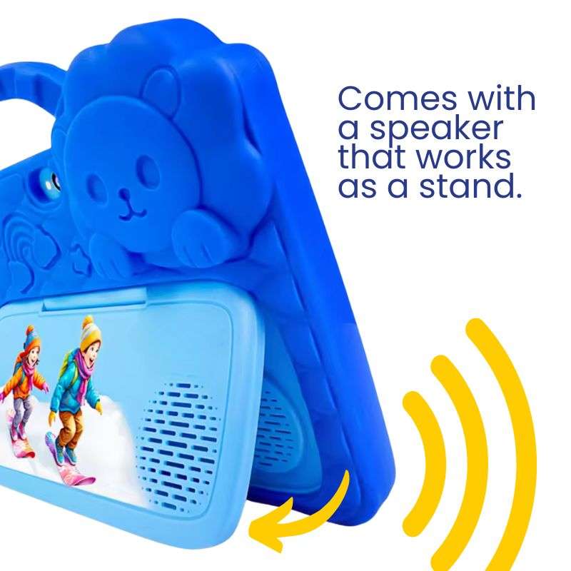 Kid's Learning Tablet | Shockproof, Kid-Safe with LCD Drawing Pad & AR Cards for Ages 3-8+ | Interactive Infant Table Computer