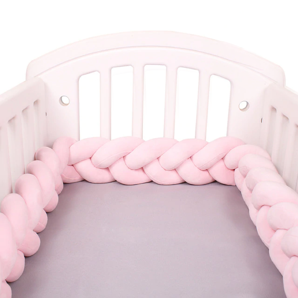 Airflow Cot Bumper Set - Cushioned Bumpers for Toddler Cribs & Beds
