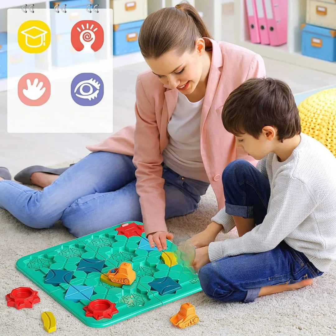 Montessori Puzzle Game | Kids’ Logical Thinking Street Puzzle