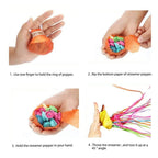 Colorful Wedding Confetti Poppers: Party Celebration Streamers
