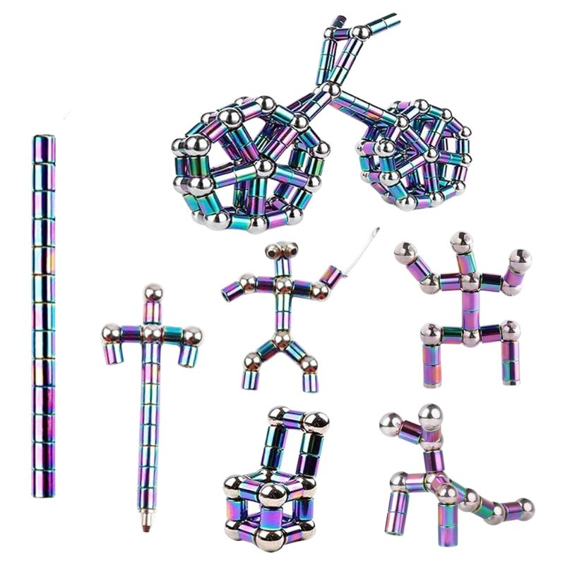 Magnetic Fidget Pen – Creative Magnetic Pen Toy for Stress Relief, Focus & Office Fun