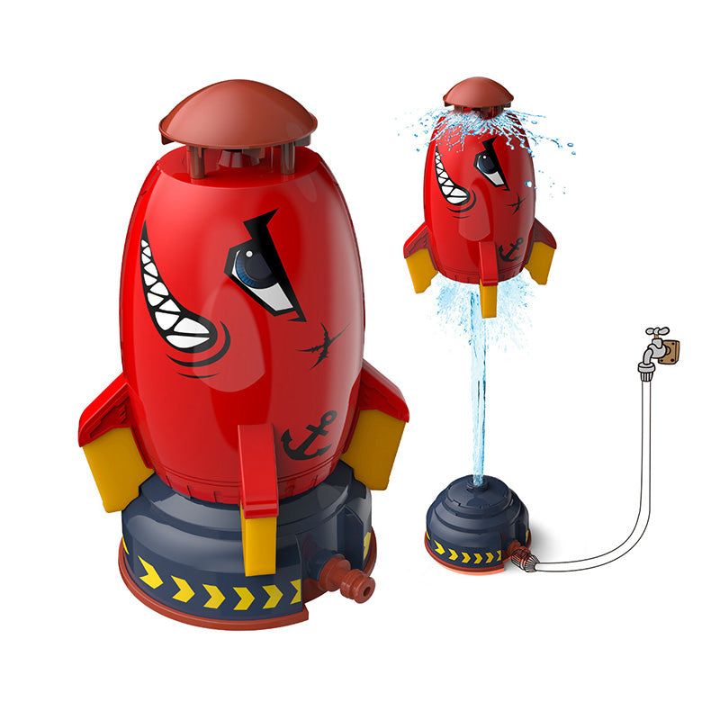 AquaBlast Rocket Sprinkler | Adjustable Spray Patterns for Thrilling Outdoor Water Fun for Kids Ages 3+