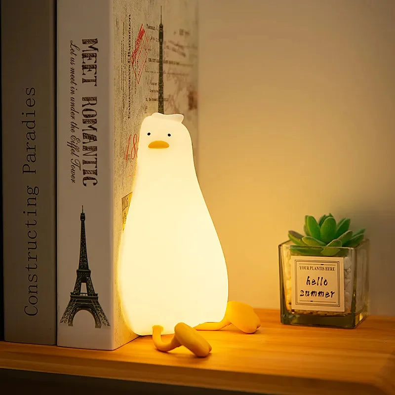 GlowBuddy Night Light | Soft LED, Adjustable Brightness & Rechargeable for Child-Friendly Sleep Environment