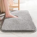 Super Thick Ultra-Plush Bathroom Rug | High-Density Microfiber, Non-Slip & Absorbent for Shower & Daily Use