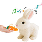 True-to-Life Interactive Bunny Pet | Toy Rabbit Rhat Hops - Wiggles Ears & Teaches Empathy for Kids Ages 3+