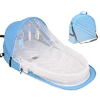 Baby Travel Cot with Mosquito Net | Lightweight, Portable & Ideal for Travel, Visits & Outdoor Use