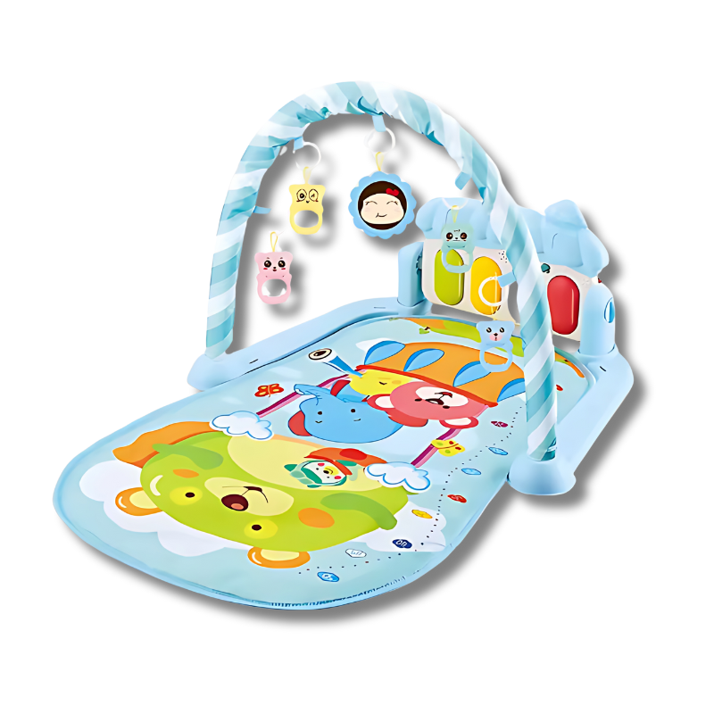 Musical Baby Play Mat - Interactive Activity Gym with Piano for Infants and Toddlers