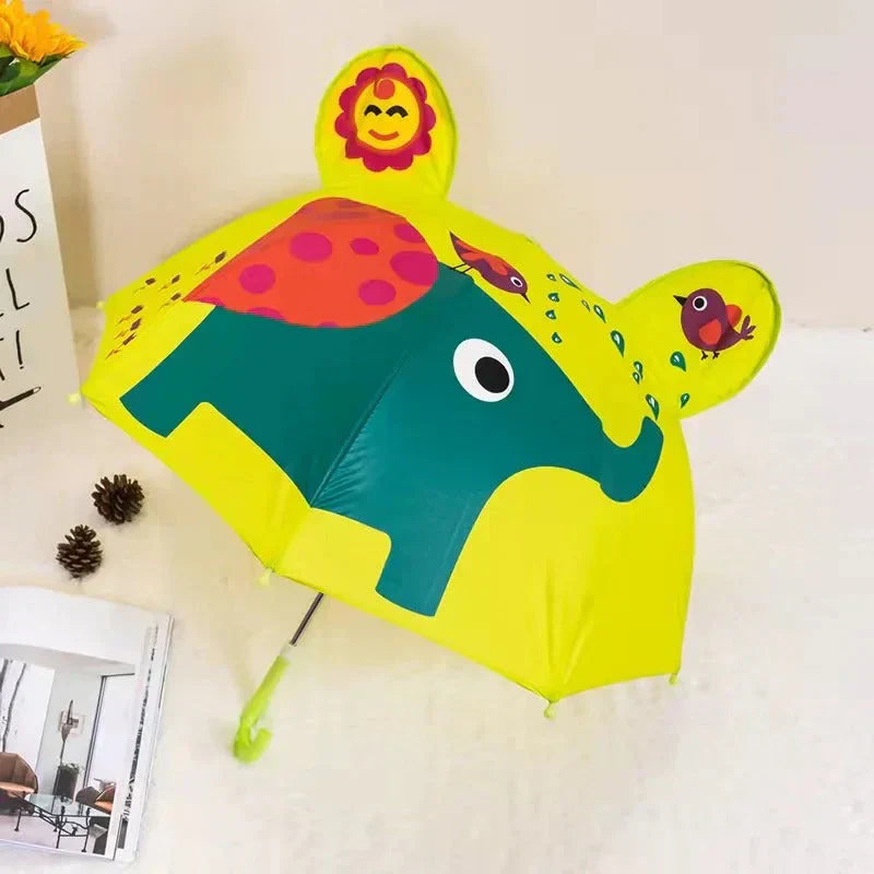 Kids' Rainbow Fun Umbrella | Durable, Easy-to-Use & Weather-Resistant for School and Play