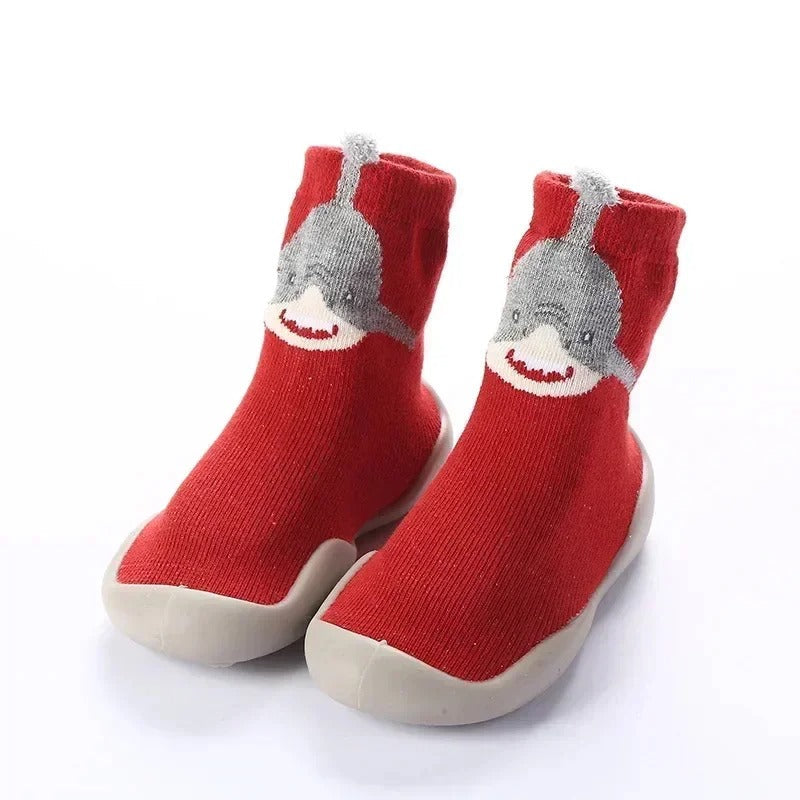 Pawtastic™ | Anti-Slip Animal Design Shoe Socks for Kids & Adults | Comfortable Grip for Indoor Use & Play