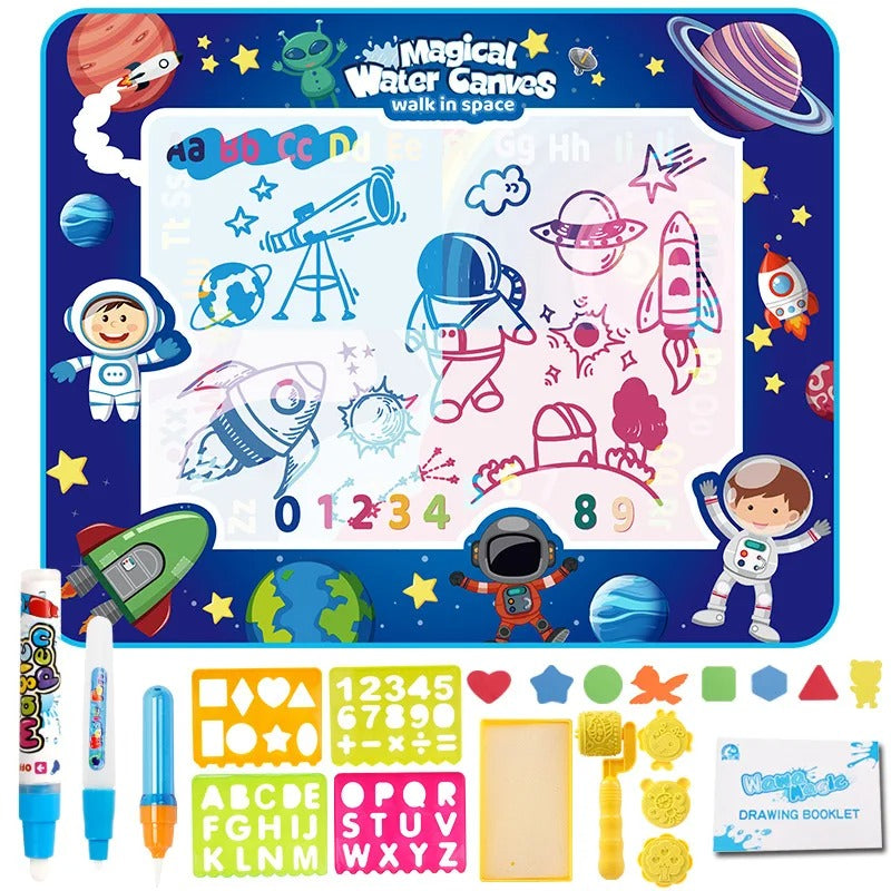 Magical Water Drawing Mat | Mess-Free, Educational & Reusable for Kids' Creative Play