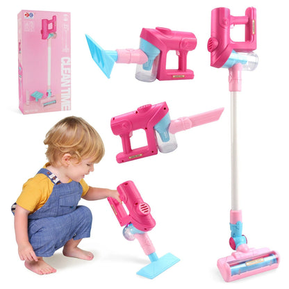Mini Vacuum Cleaner Toy | Realistic Suction, Compact & Safe for Kids' Playtime Cleaning Fun