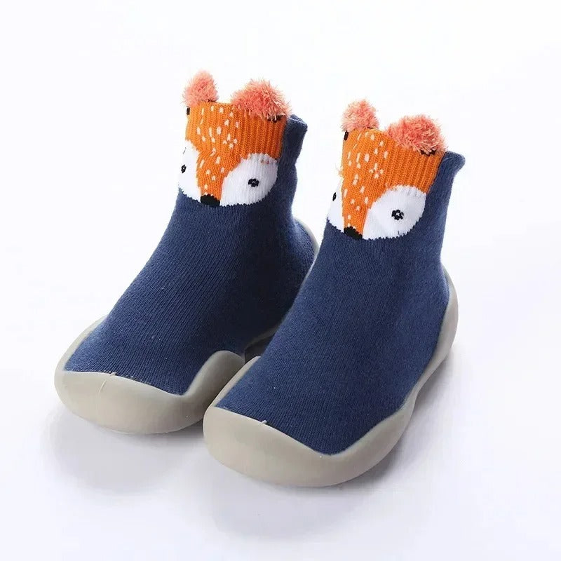 Pawtastic™ | Anti-Slip Animal Design Shoe Socks for Kids & Adults | Comfortable Grip for Indoor Use & Play