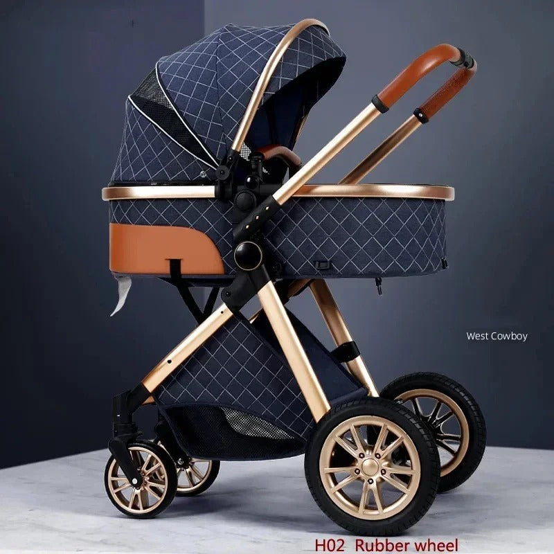 3-in-1 Baby Stroller & Car Seat Set – Travel System for Newborns with Push Chair & Infant Car Seat