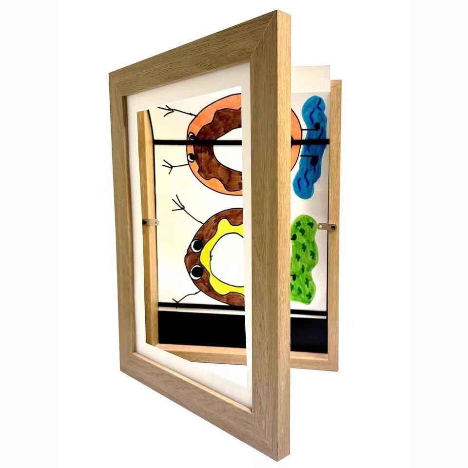 Artiscope™ | Kids Picture Frame for 150 Drawings | Large Collage Display for Children's Artwork & Crafts
