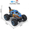 Image of Rc Remote Control Monster Truck Off Road 4x4 Shark Digger Rock Crawler Drift Car