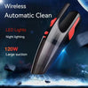 Image of Portable Handheld Car Vacuum Cleaner | 120W Suction for Wet & Dry Cleaning