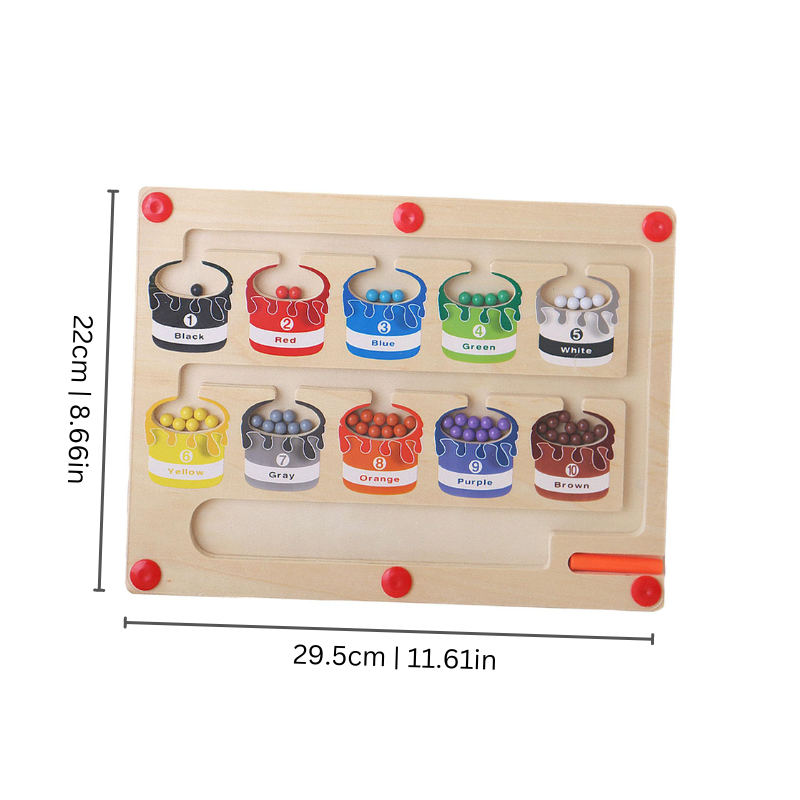 Montessori Engaging Interactive Magnetic Labyrinth Toy