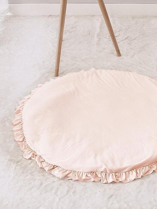 Ruffle Edging Baby Mat Rug
