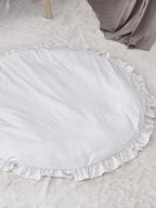 Ruffle Edging Baby Mat Rug