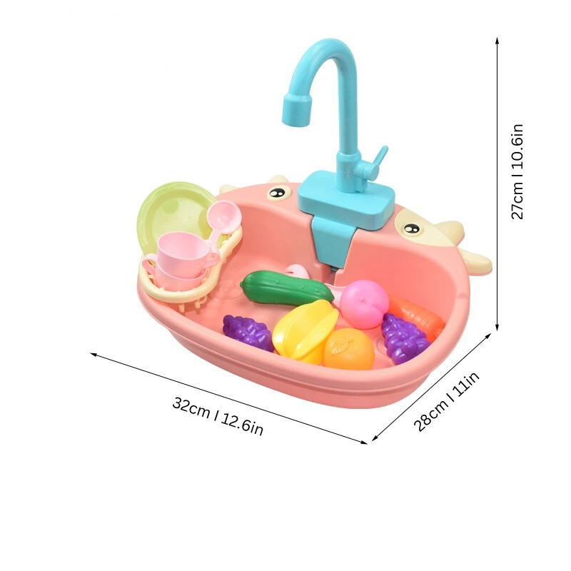 Interactive Sensory Children's Kitchen Basin