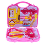 15pcs Children Pretend Set Portable Doctor Nurse Suitcase